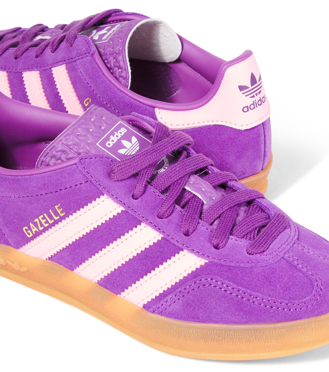 Sneakers Gazelle Indoor aus Veloursleder | Adidas Originals Kids