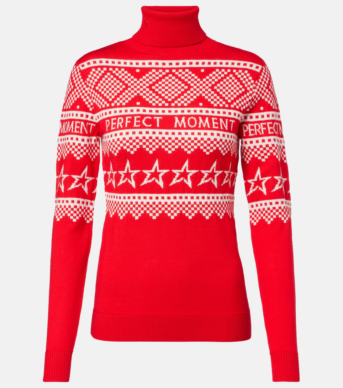 Jersey Holiday de lana con intarsia | Perfect Moment