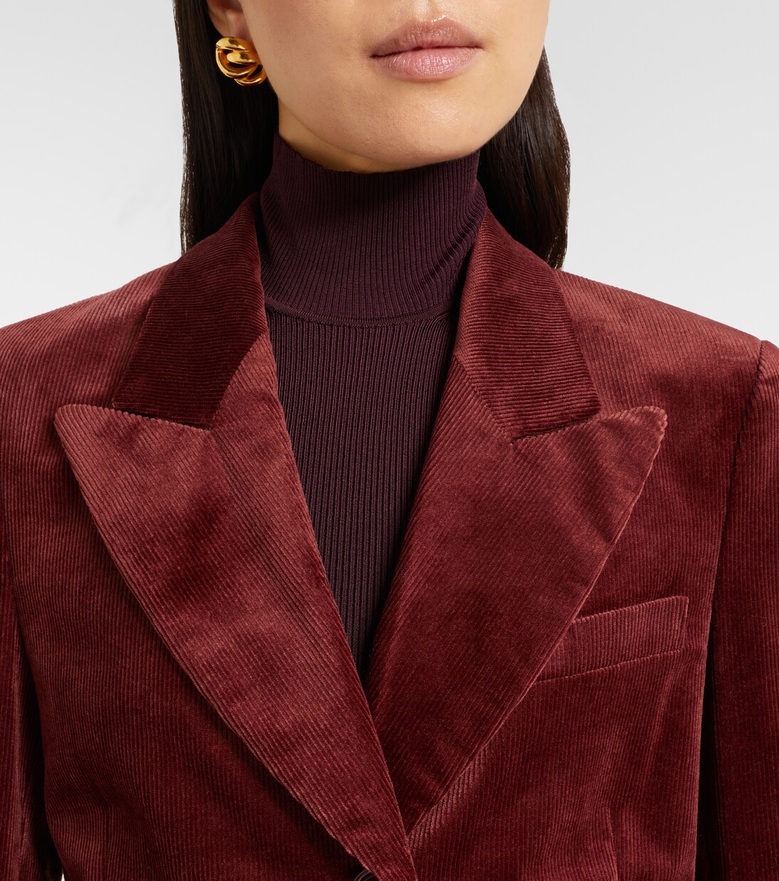 Blazer Twisted Structure in velluto a coste | Dorothee Schumacher
