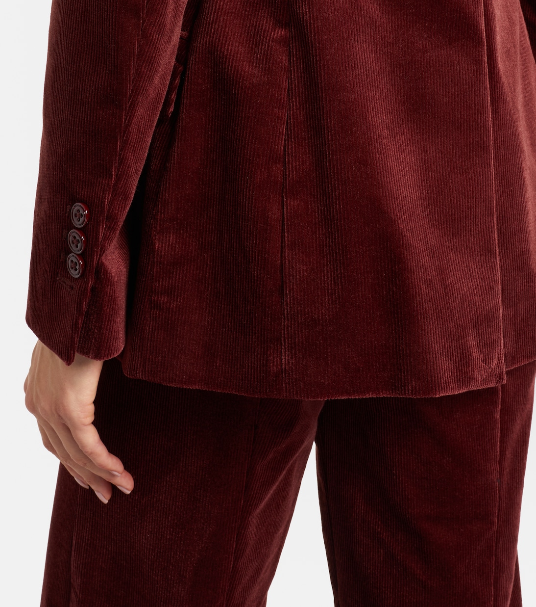 Blazer Twisted Structure in velluto a coste | Dorothee Schumacher