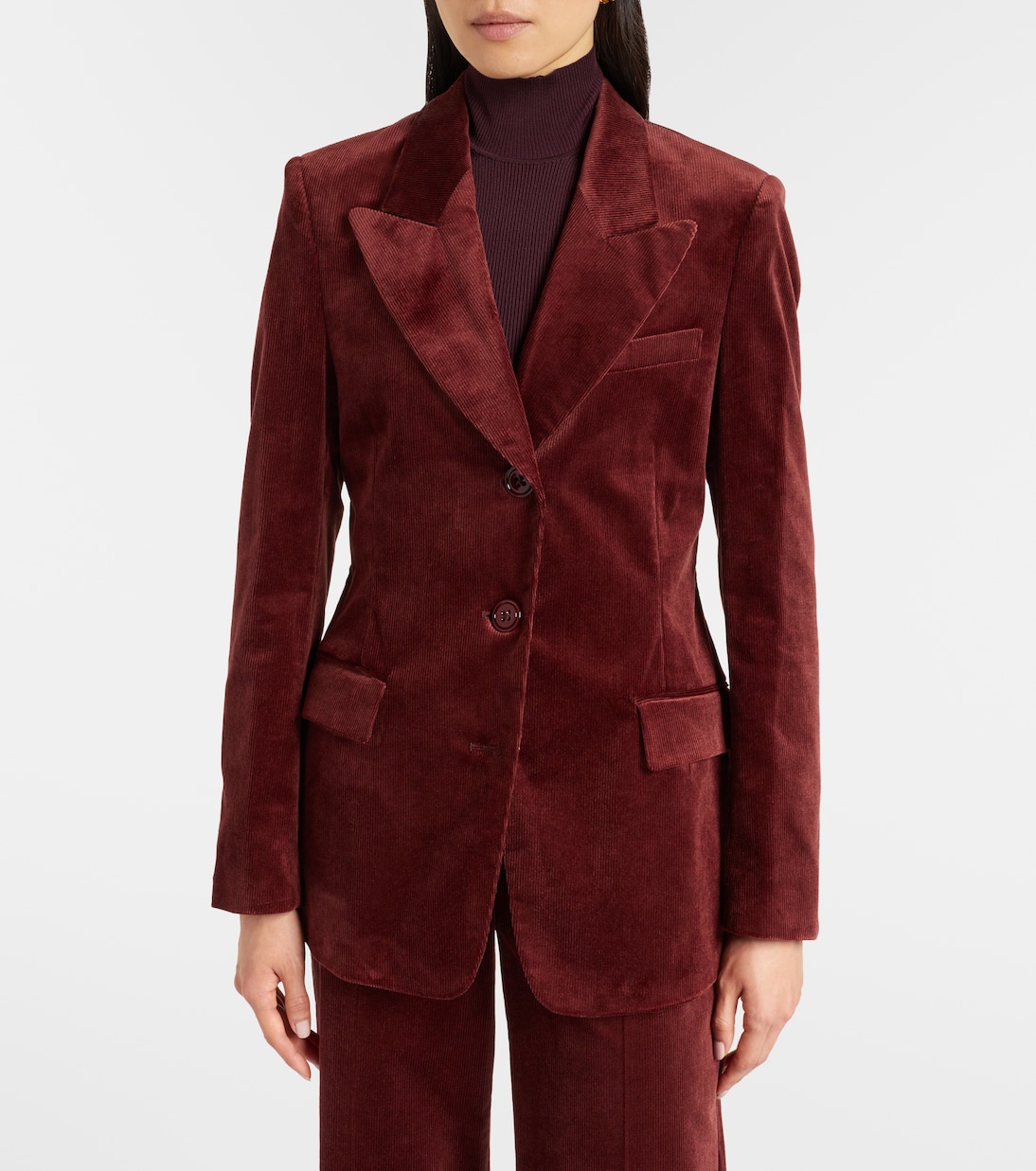 Blazer Twisted Structure in velluto a coste | Dorothee Schumacher