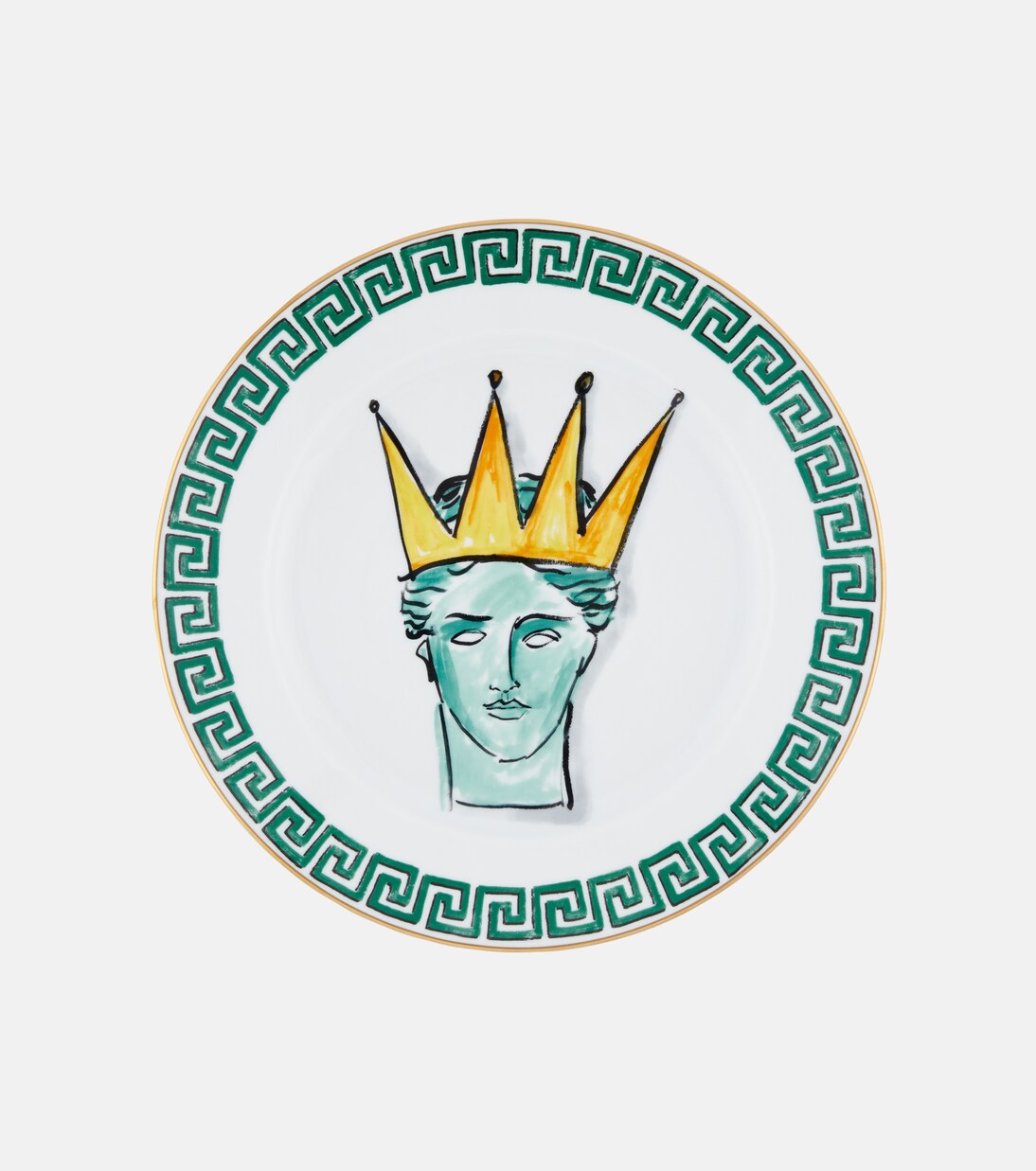 Il Viaggio di Nettuno 디너 플레이트 by Luke Edward Hall | Ginori 1735