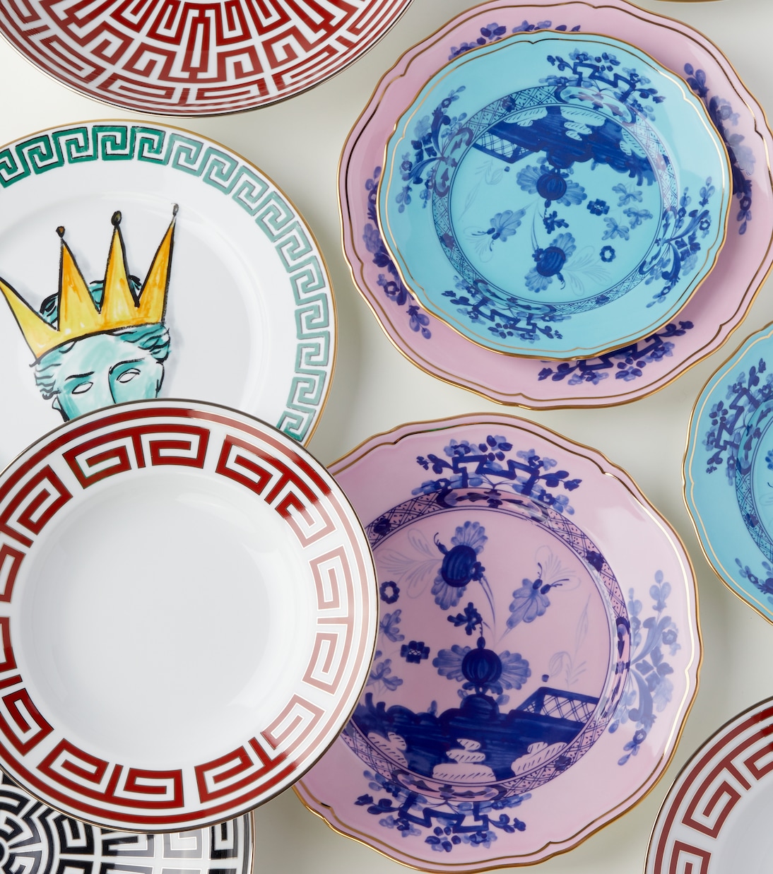 Il Viaggio di Nettuno 디너 플레이트 by Luke Edward Hall | Ginori 1735