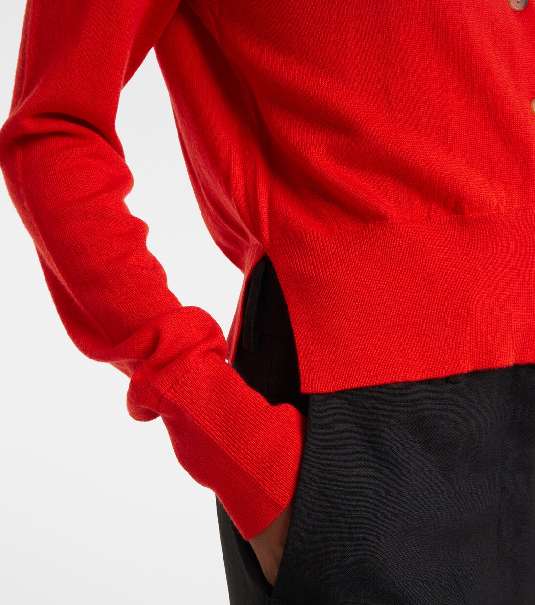 Lila wool cardigan | Calvin Klein Collection