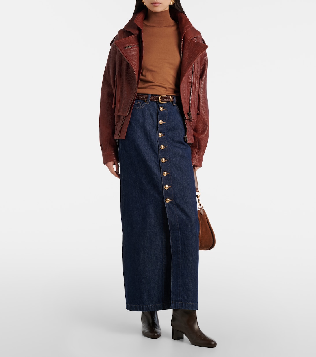 Maxirock aus Denim | 7 For All Mankind