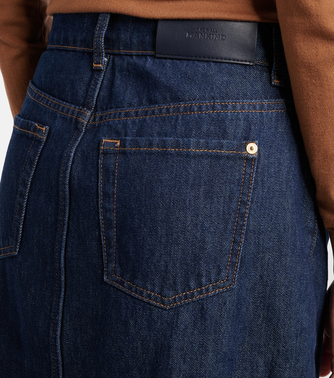 Maxirock aus Denim | 7 For All Mankind