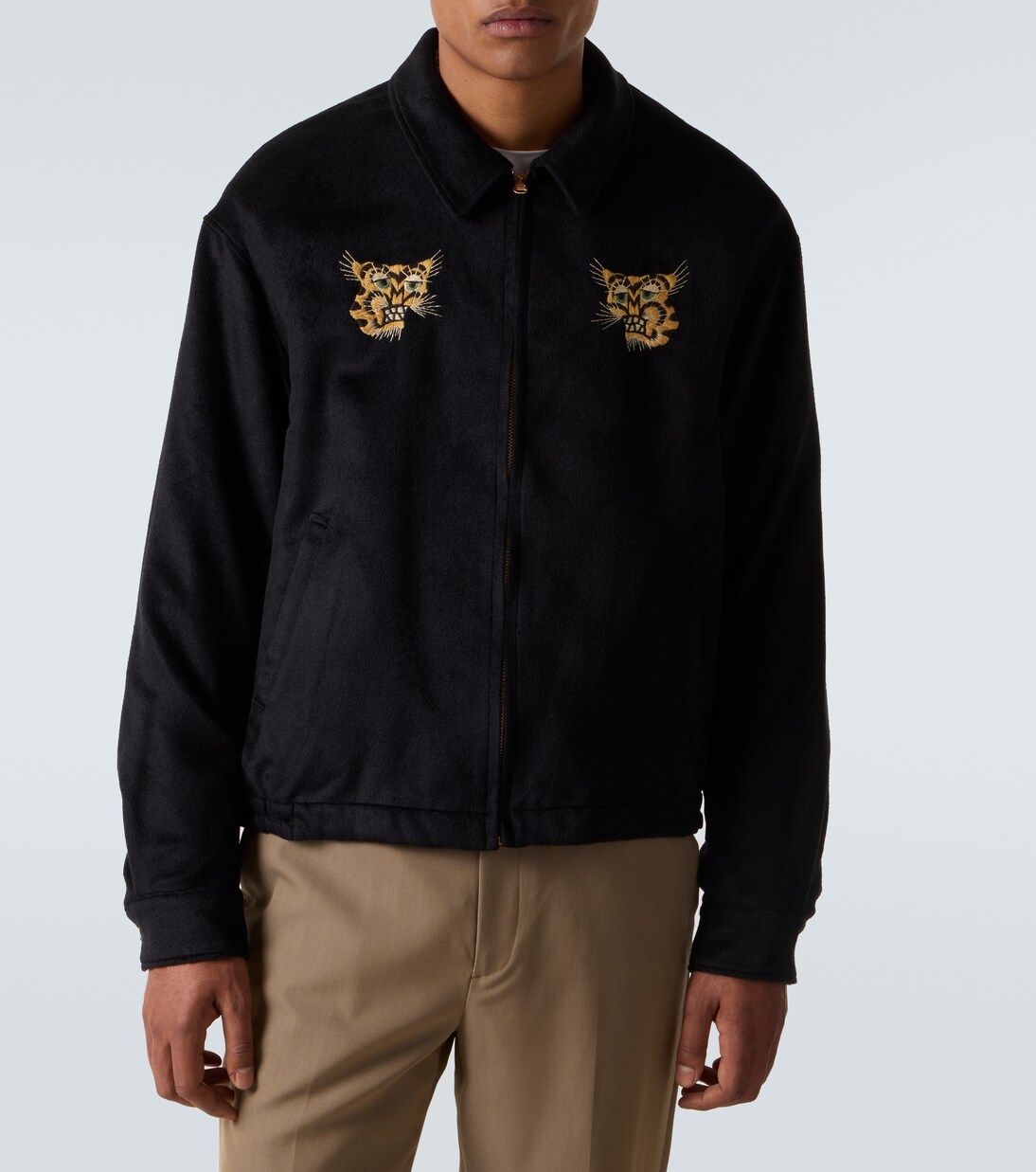 Norad embroidered silk blouson | Visvim