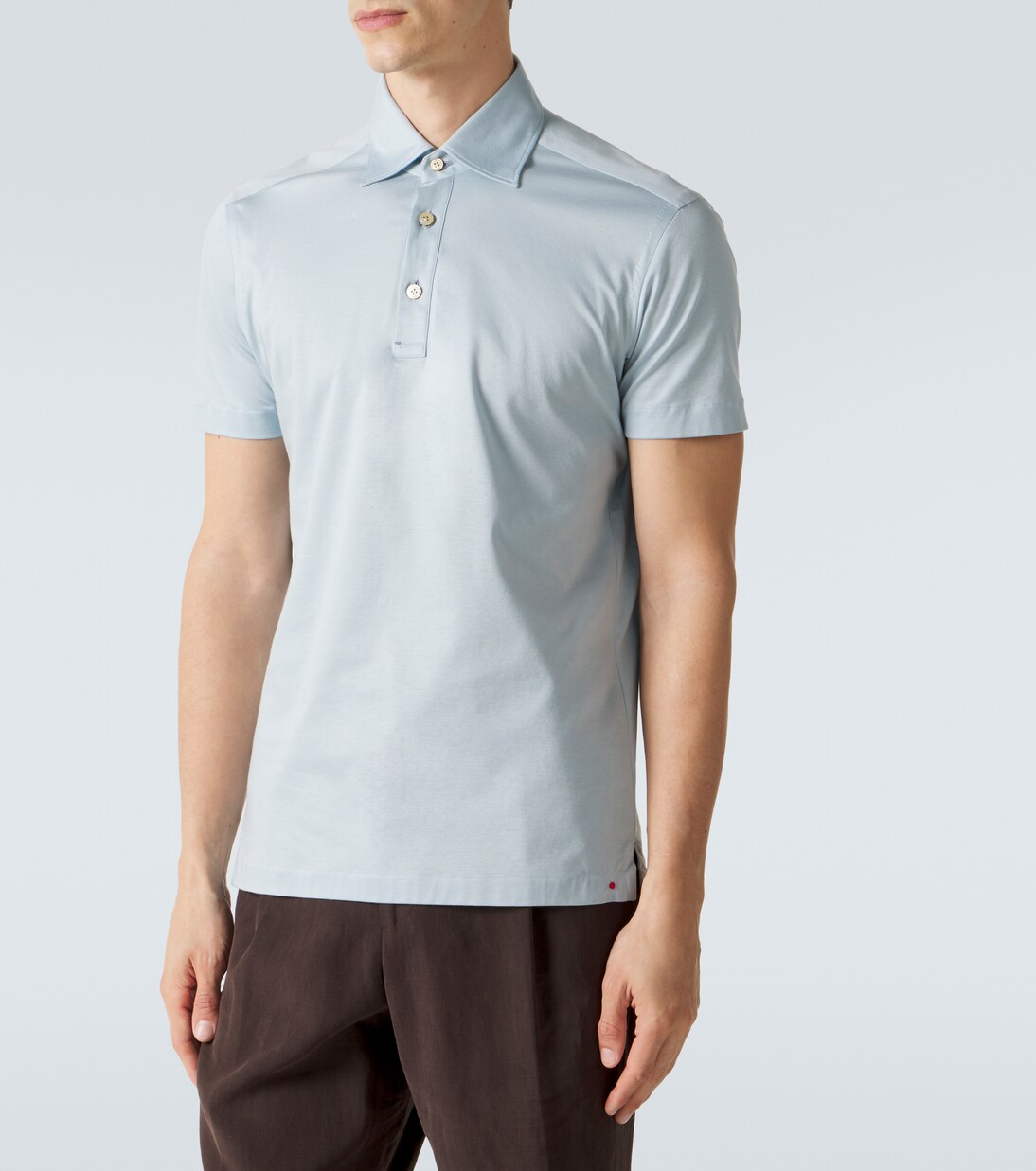 Cotton polo shirt | Kiton