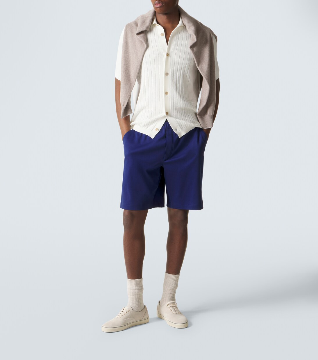 Sneakers aus Veloursleder | Brunello Cucinelli