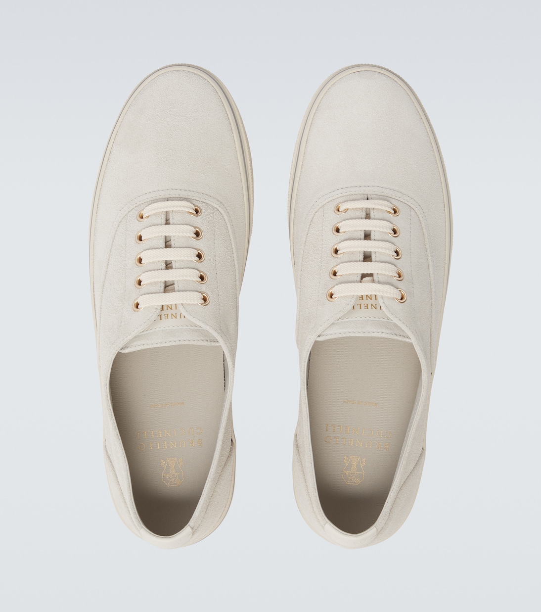 Sneakers aus Veloursleder | Brunello Cucinelli