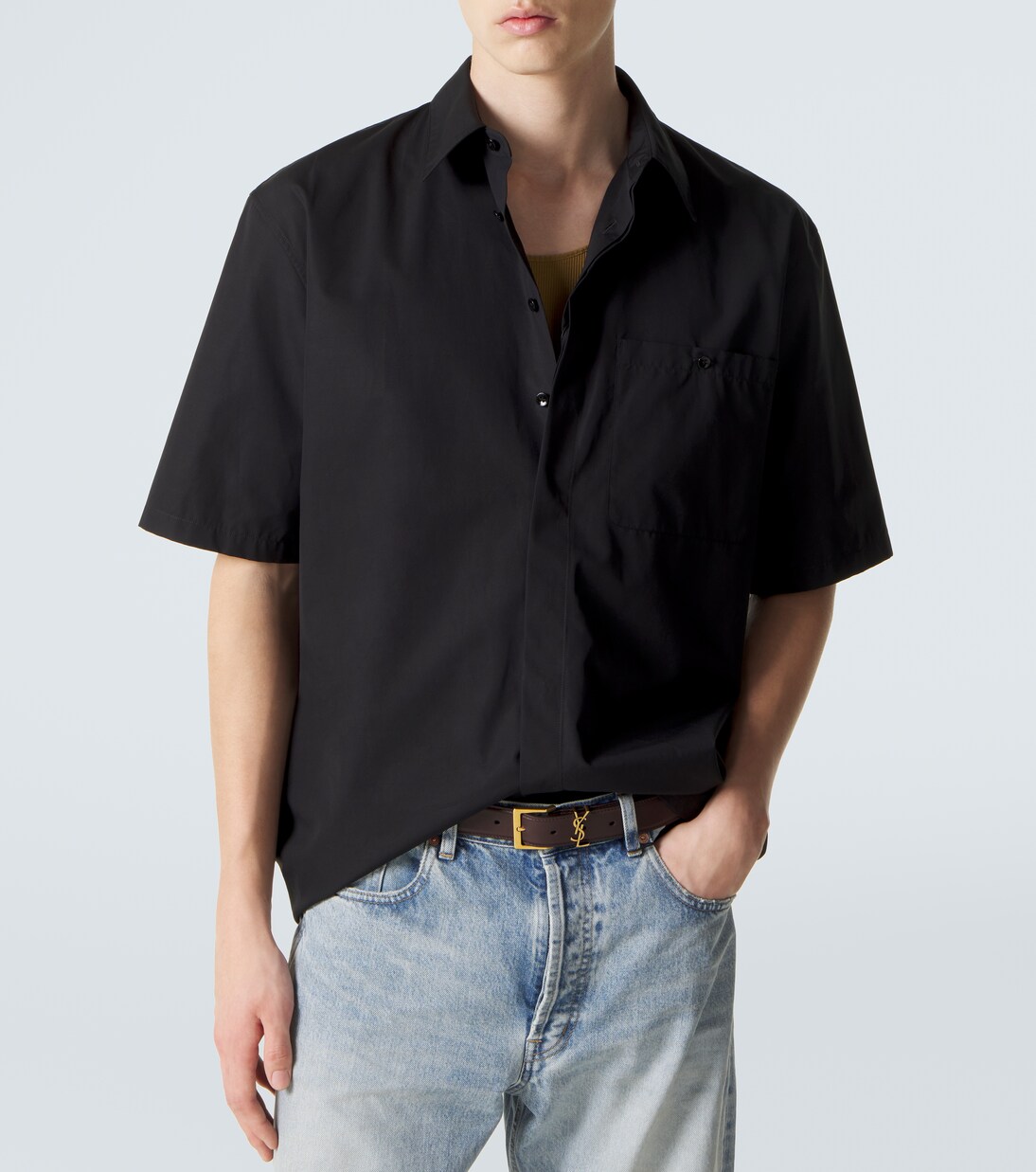 Hemd aus Baumwollpopeline | Saint Laurent