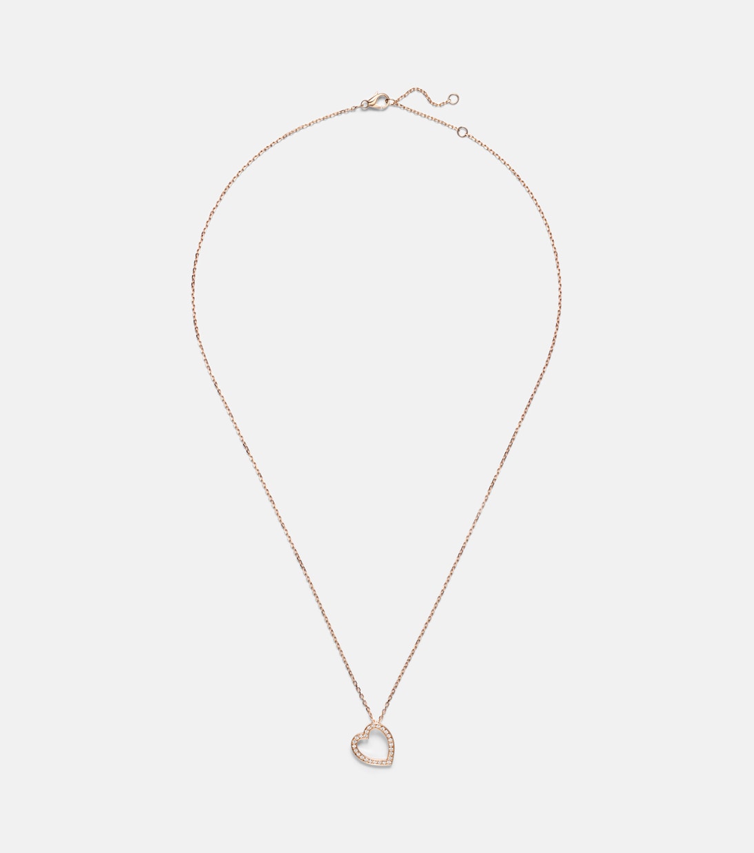 Antifer 18kt rose gold (750/1000) pendant necklace with diamonds | Repossi