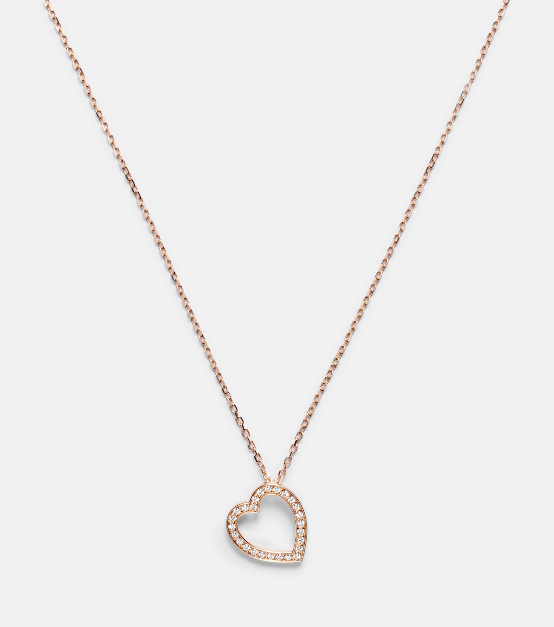 Antifer 18kt rose gold (750/1000) pendant necklace with diamonds | Repossi