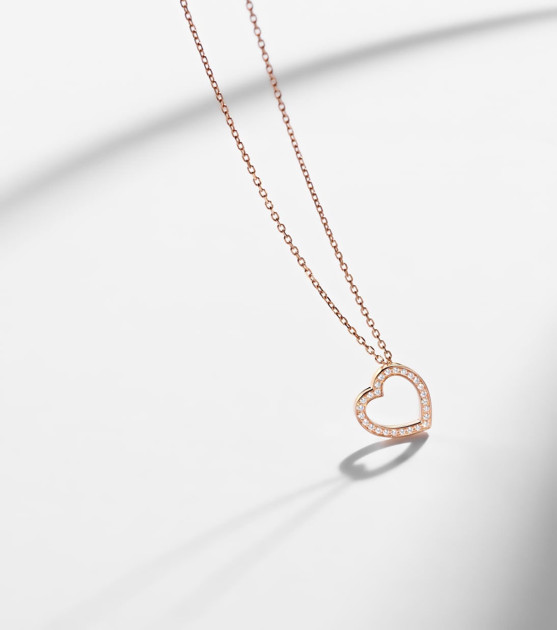 Antifer 18kt rose gold (750/1000) pendant necklace with diamonds | Repossi