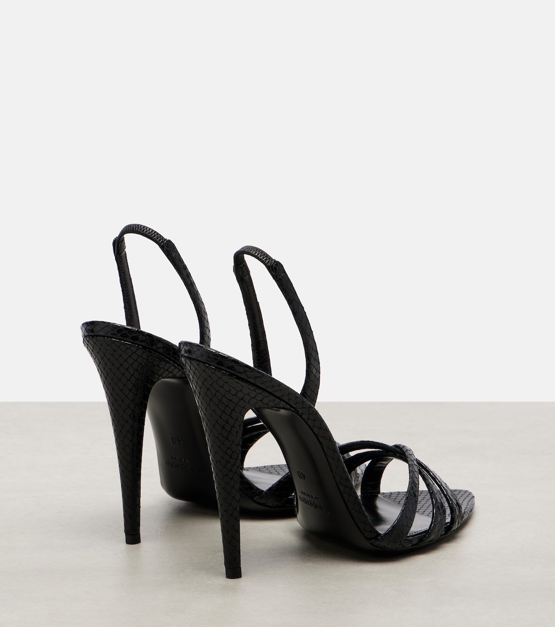 Slingback-Sandalen Kate aus Leder | Saint Laurent