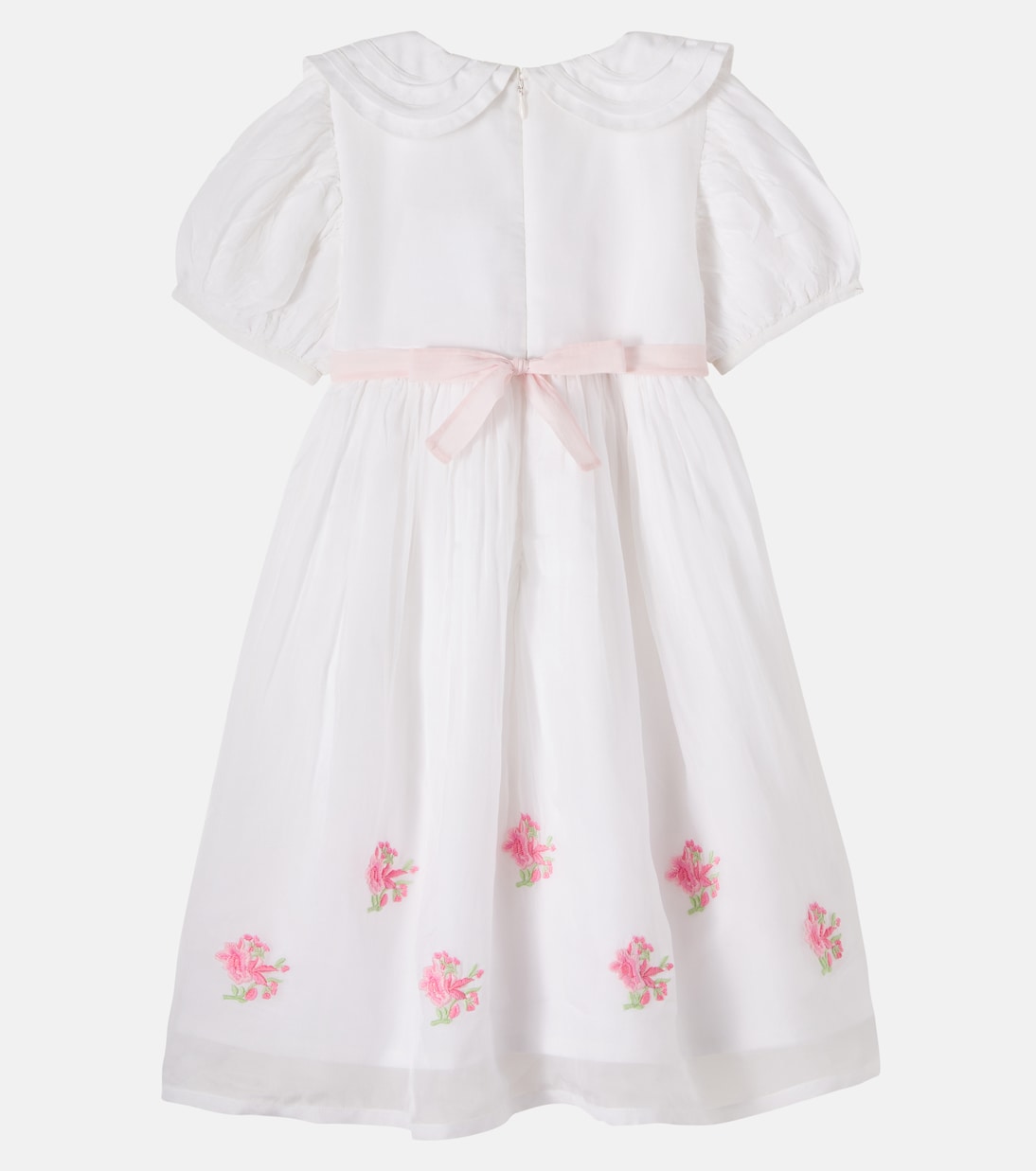 Rose embroidered dress | Bebe Organic