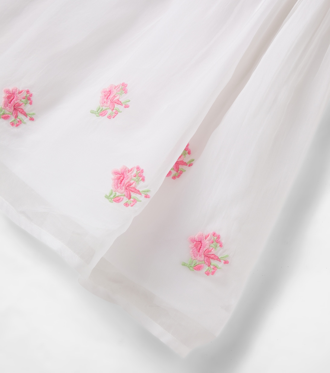 Rose embroidered dress | Bebe Organic