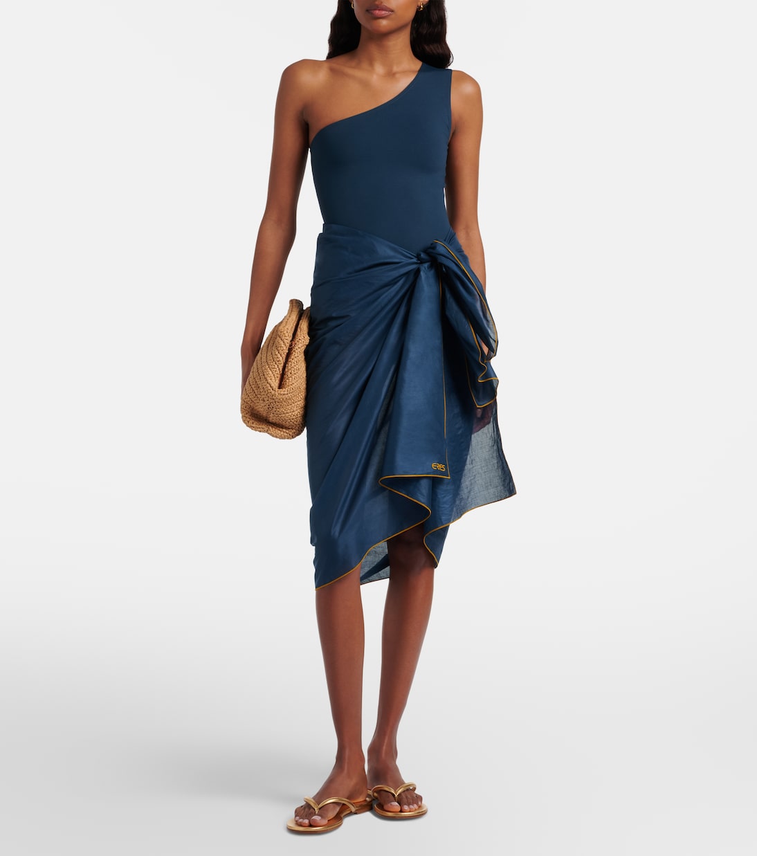 Effigie one-shoulder swimsuit | Eres