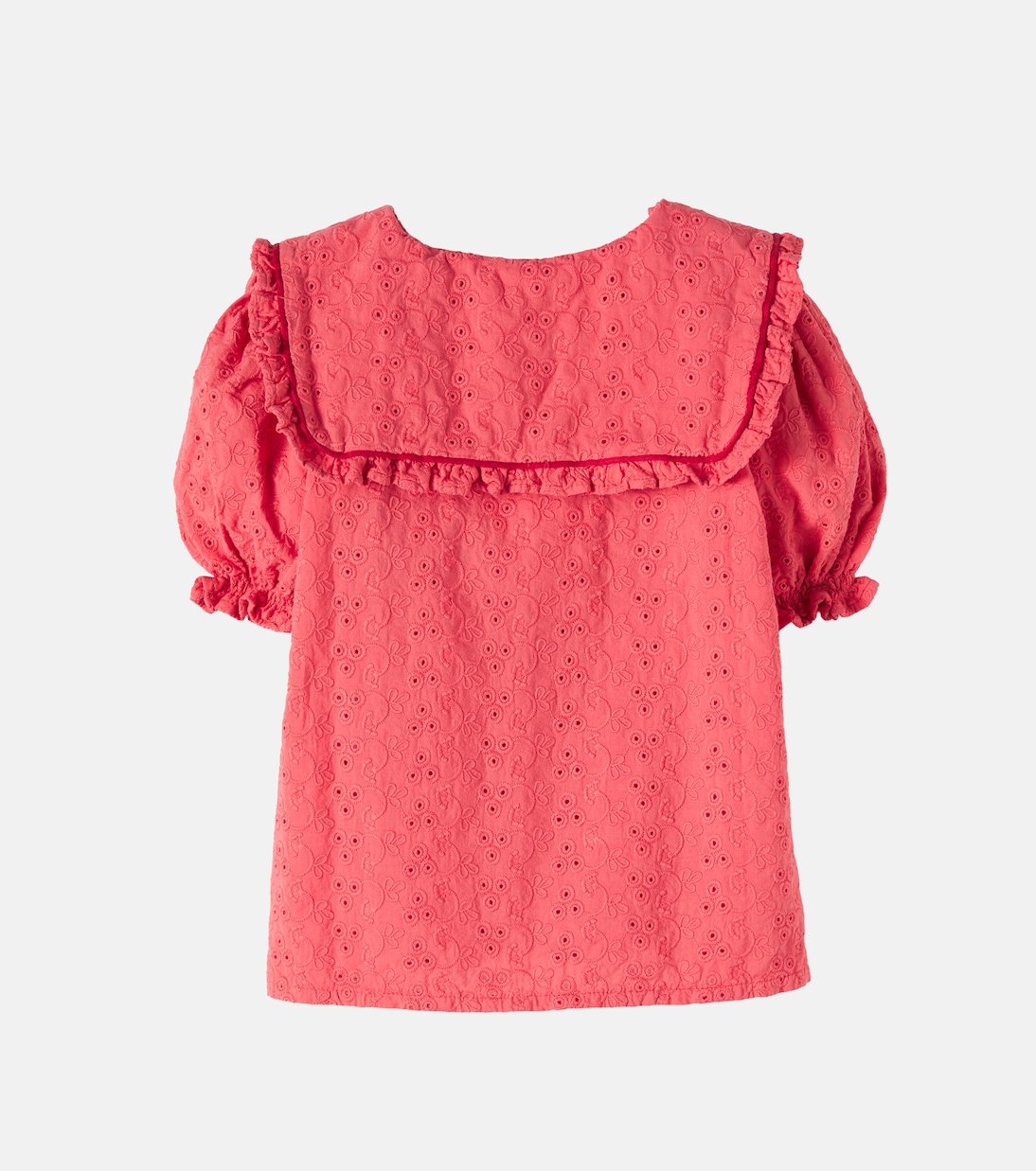 Blusa in cotone sangallo | Pepa London
