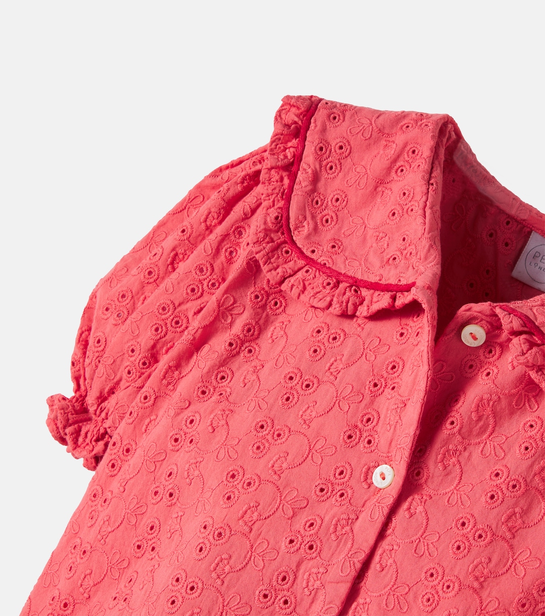 Blusa in cotone sangallo | Pepa London