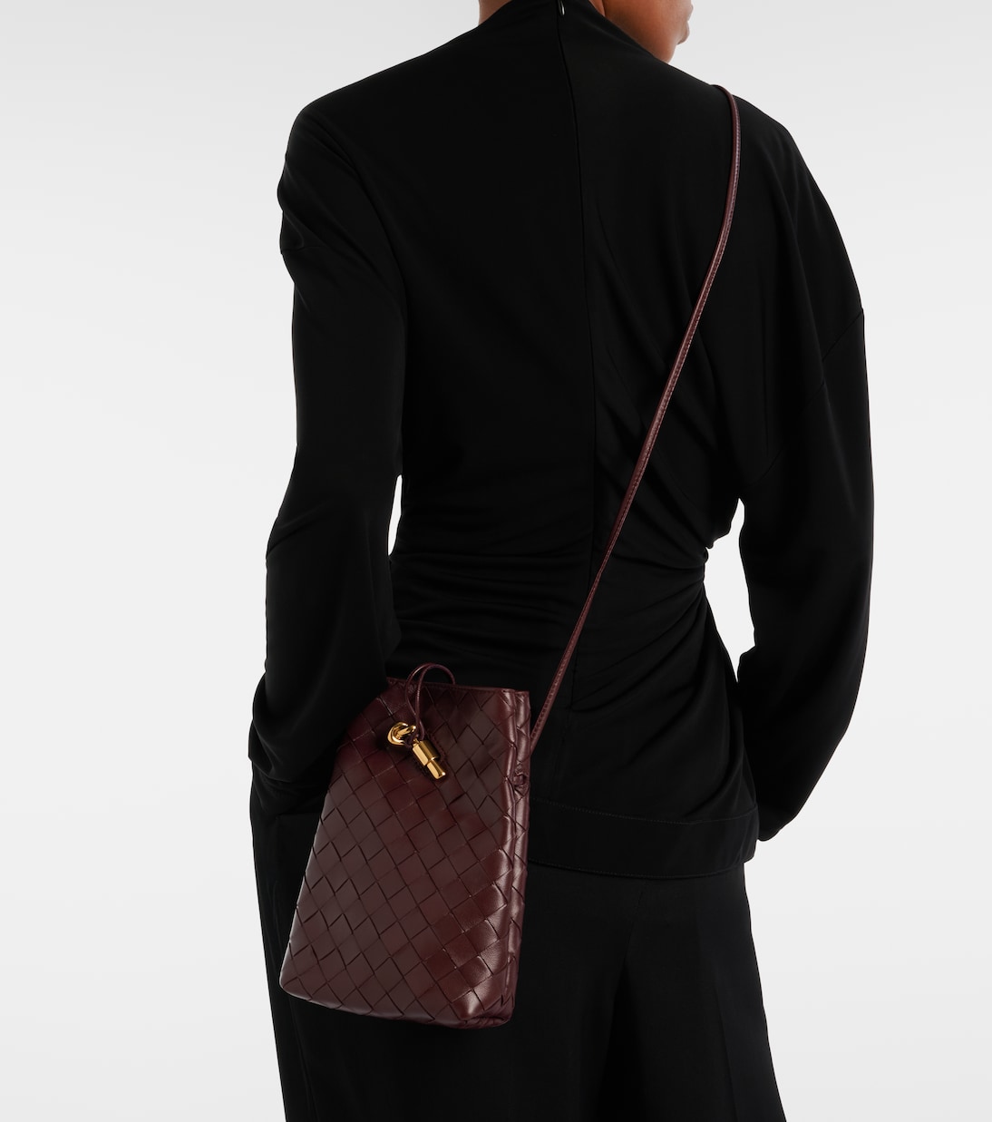 Smartphone-Etui Andiamo aus Leder | Bottega Veneta