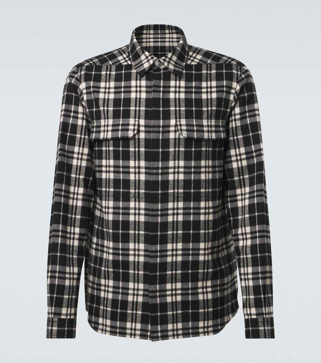 Hemdjacke Temple aus Baumwolle | Rick Owens