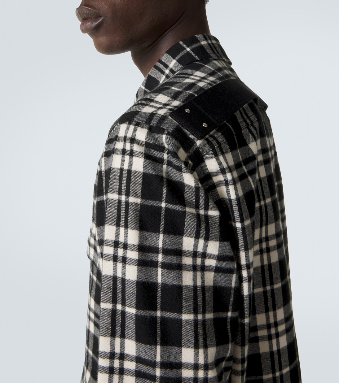 Hemdjacke Temple aus Baumwolle | Rick Owens