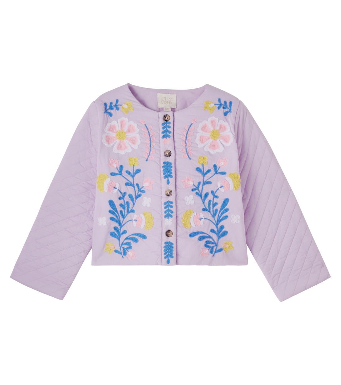 Bestickte Jacke Orisha aus Baumwolle | Louise Misha