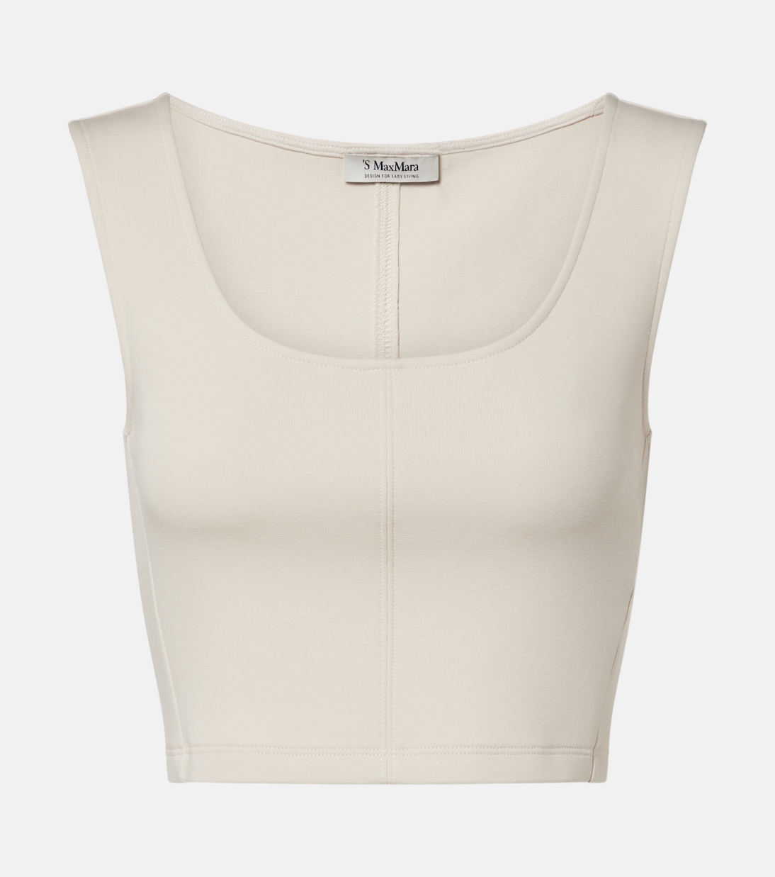 Dire cotton-blend jersey crop top | 'S Max Mara