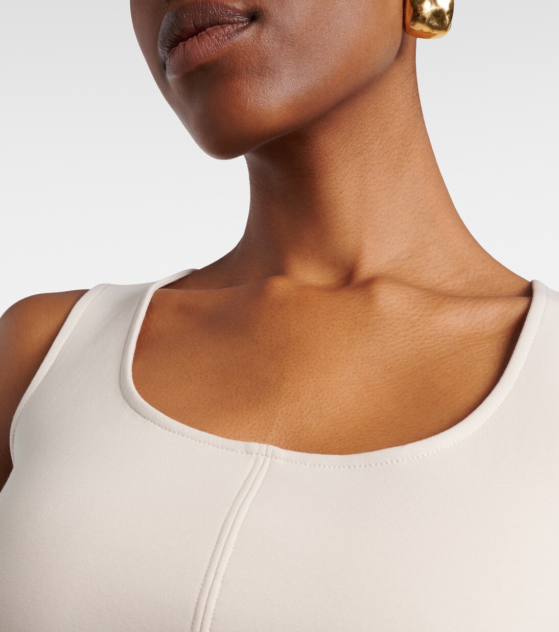 Dire cotton-blend jersey crop top | 'S Max Mara