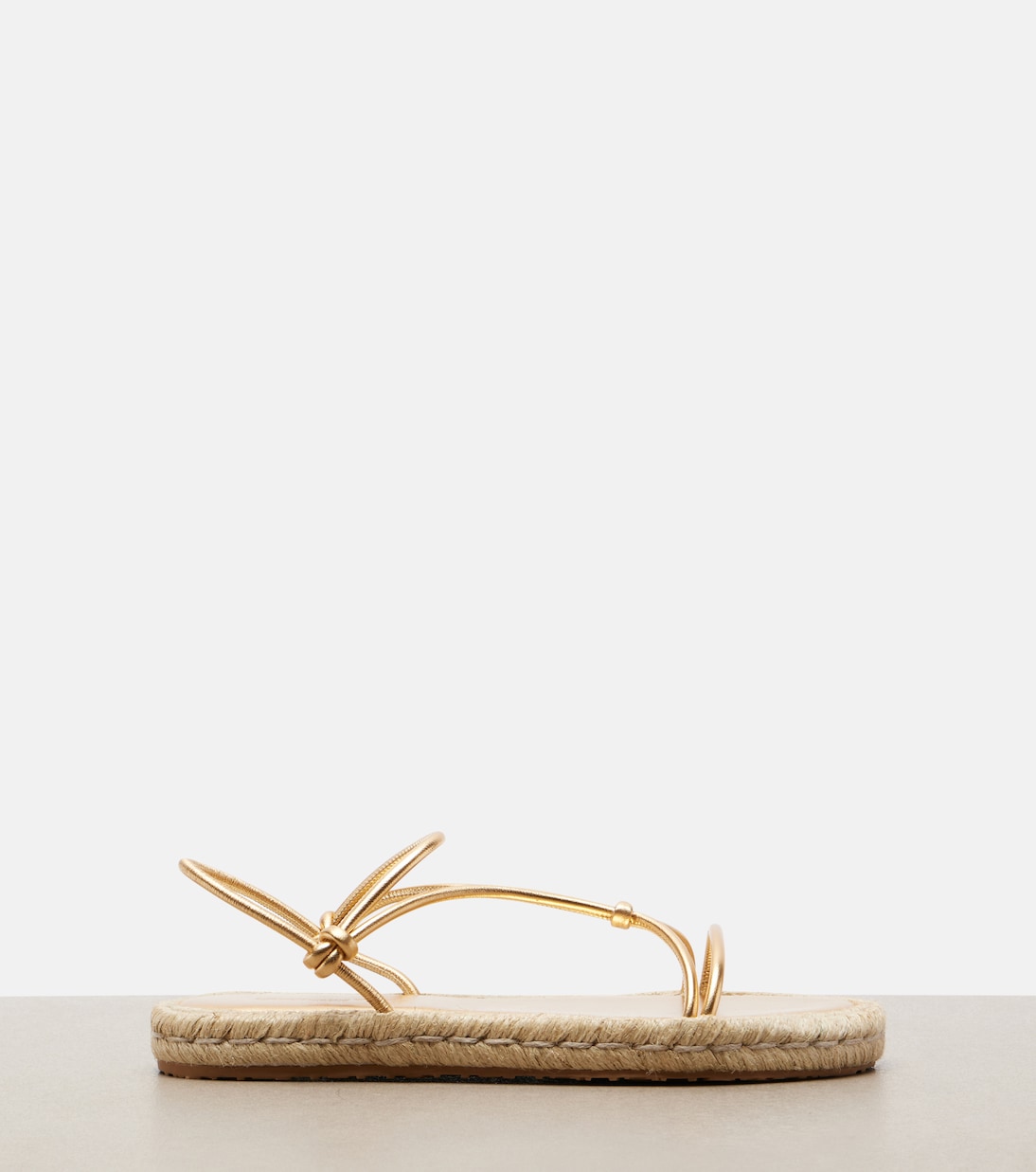 Sandales espadrilles en cuir | Gianvito Rossi