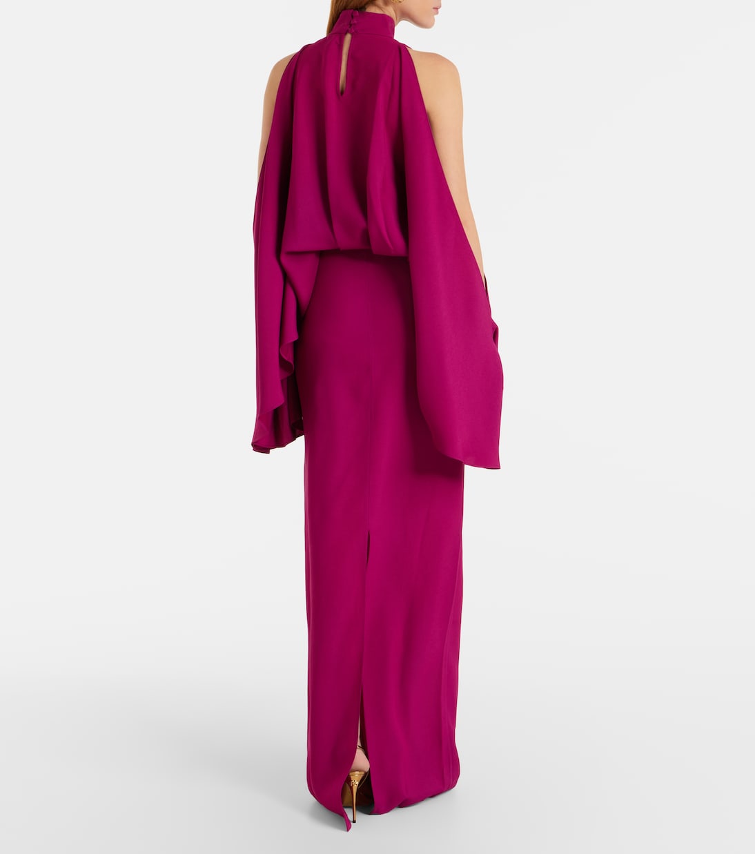 Robe Bacall aus Crêpe | Taller Marmo