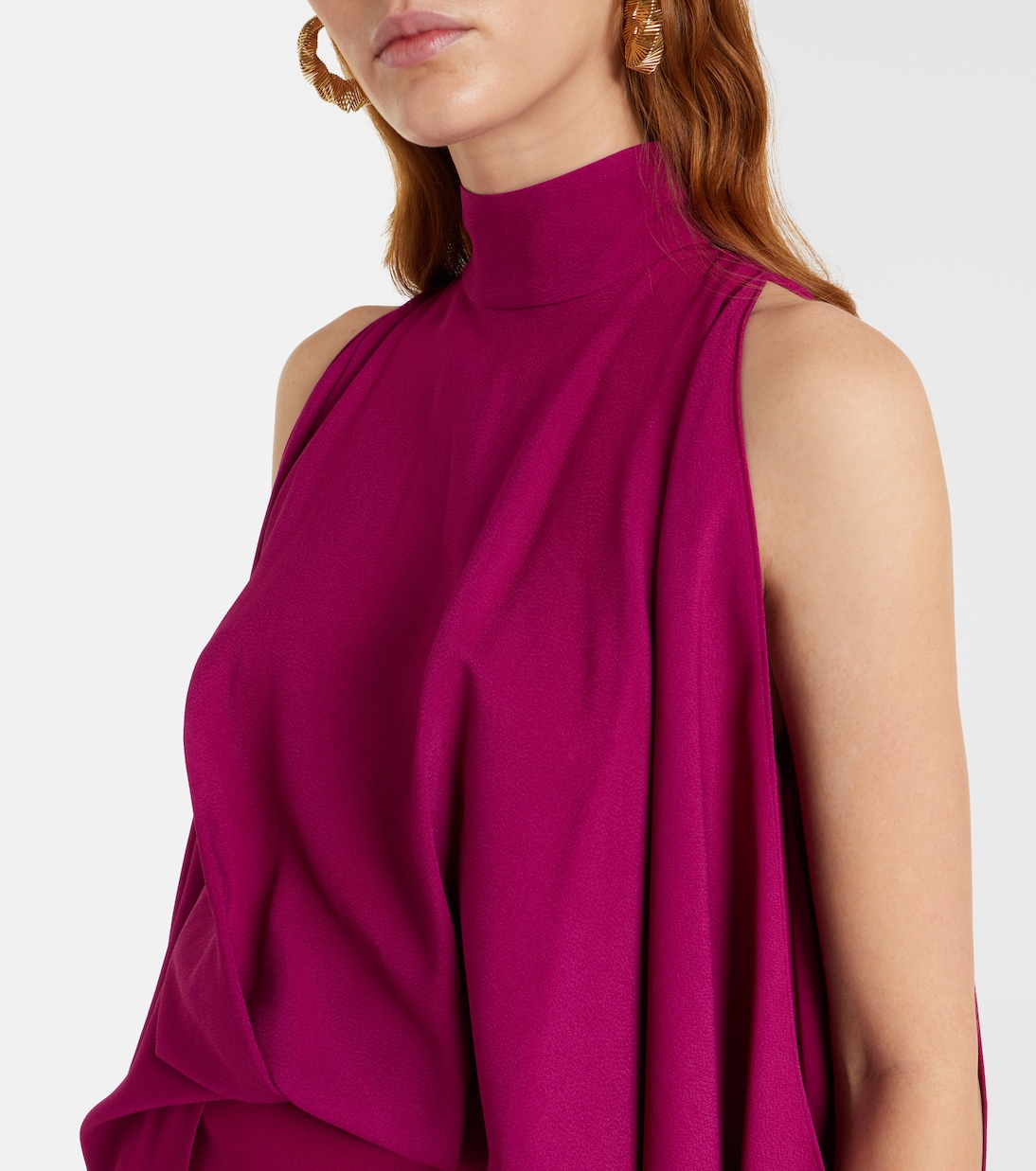 Robe Bacall aus Crêpe | Taller Marmo