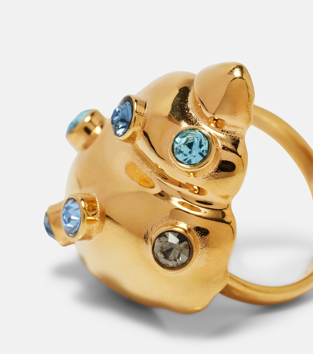 Bague Seashell à cristaux | Oscar de la Renta