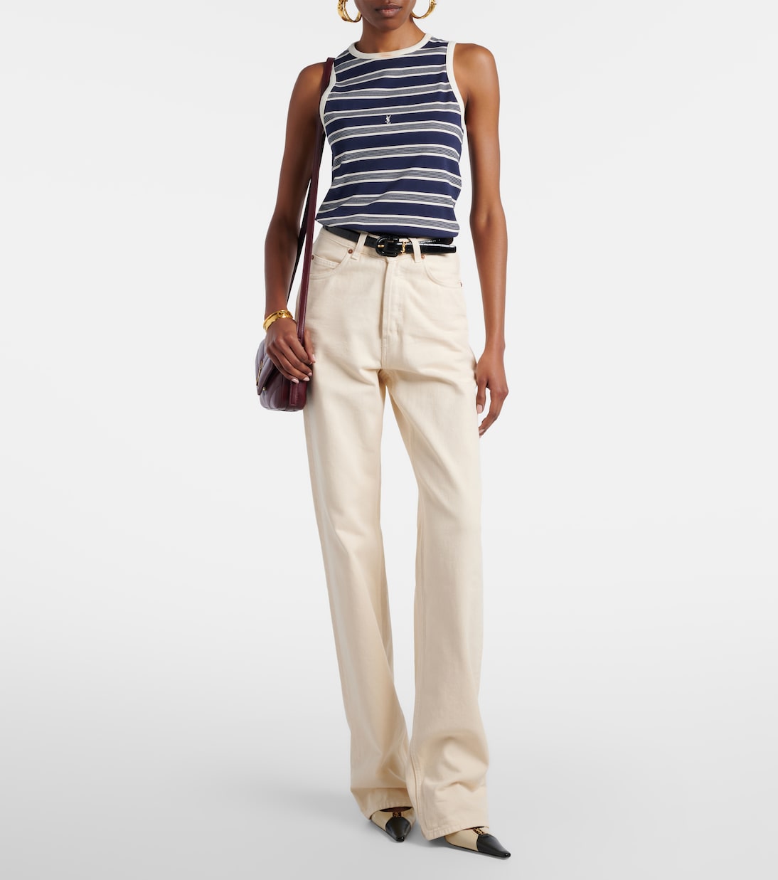 Wide-Leg Jeans | Saint Laurent