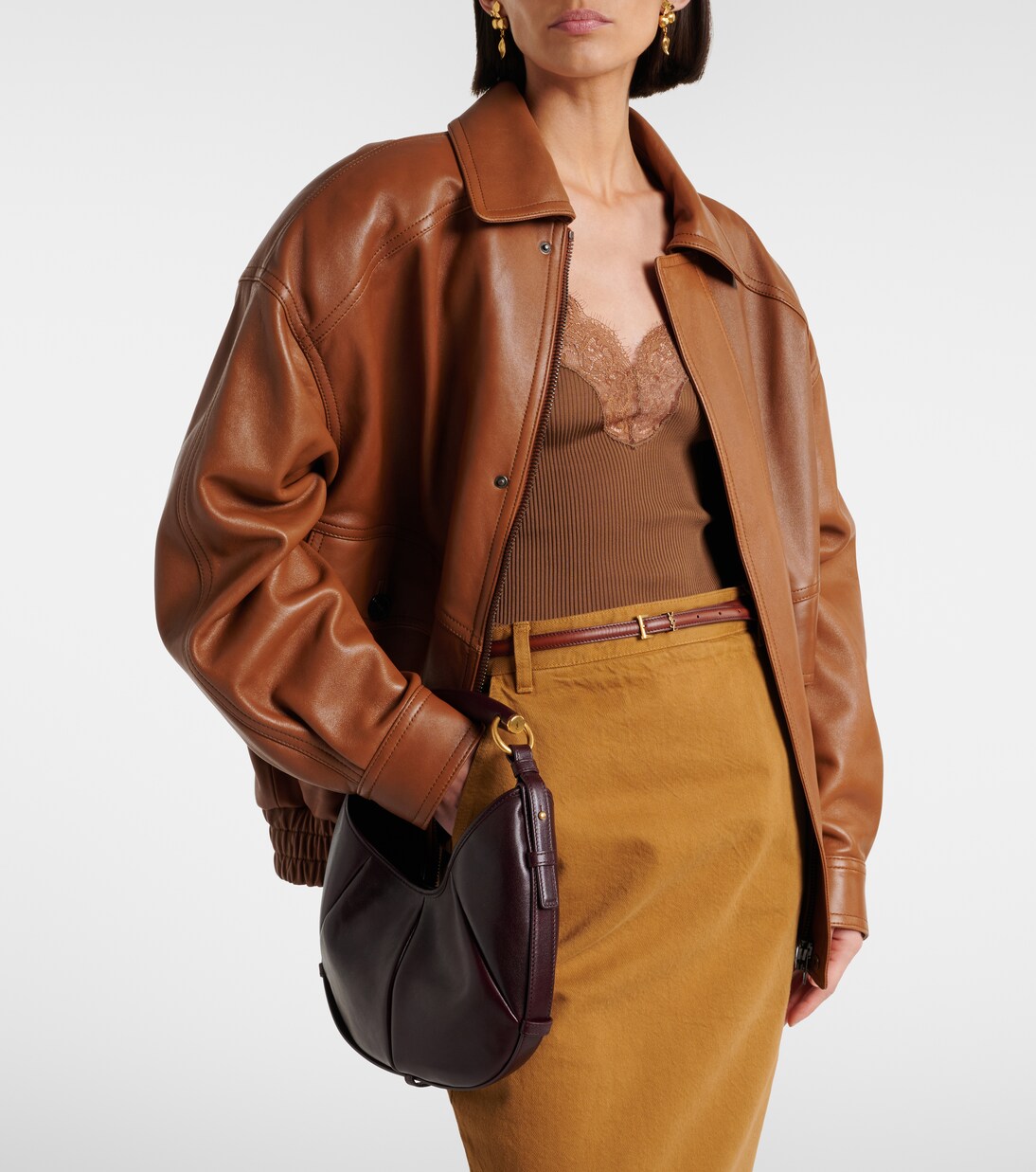 Borsa a spalla Mombasa Small in pelle | Saint Laurent