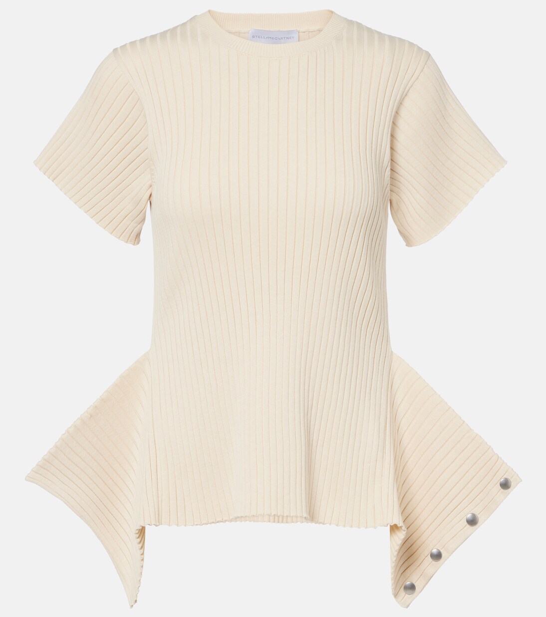 罗纹针织棉质上衣 | Stella McCartney