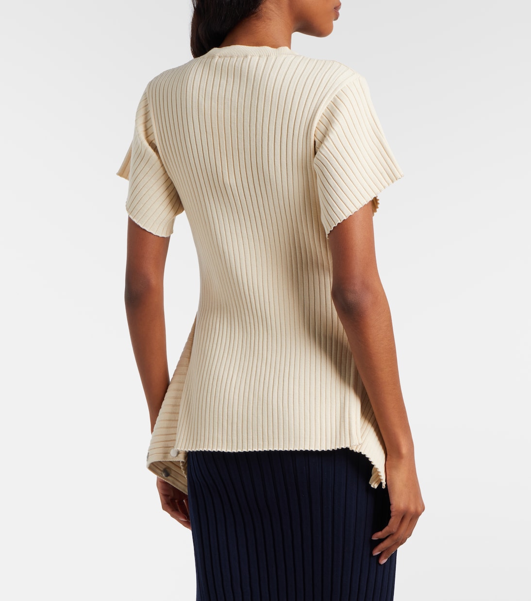 罗纹针织棉质上衣 | Stella McCartney
