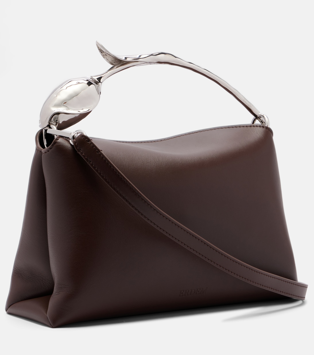 Bloom Midi leather top-handle bag | Erdem