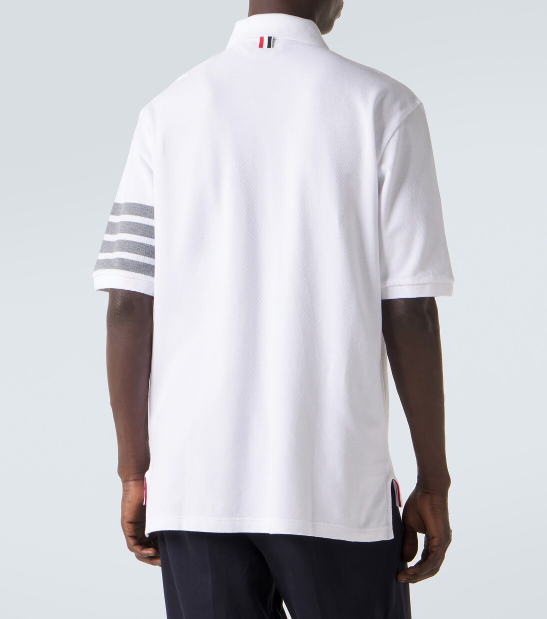 4-Bar cotton polo shirt | Thom Browne