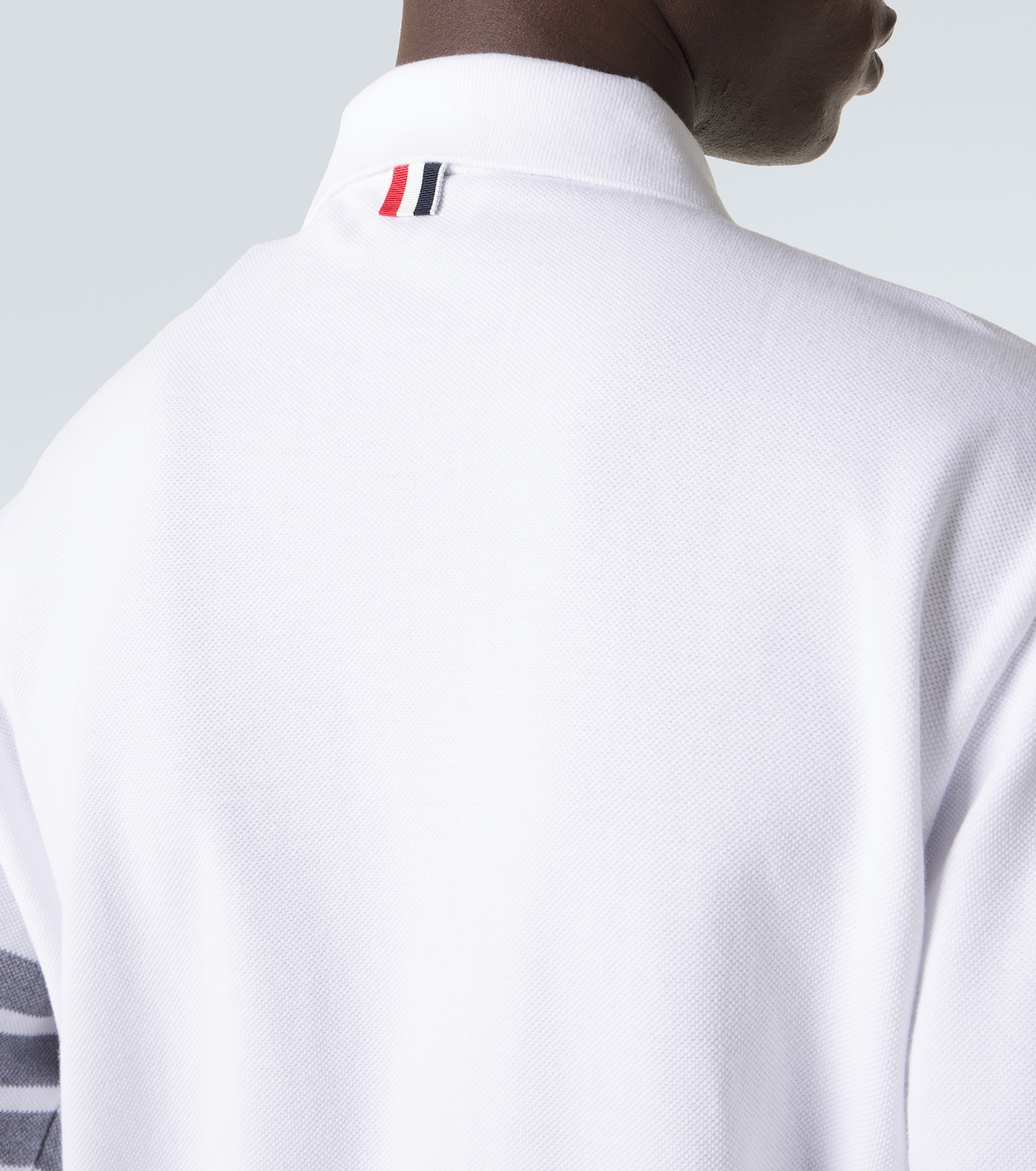 4-Bar cotton polo shirt | Thom Browne