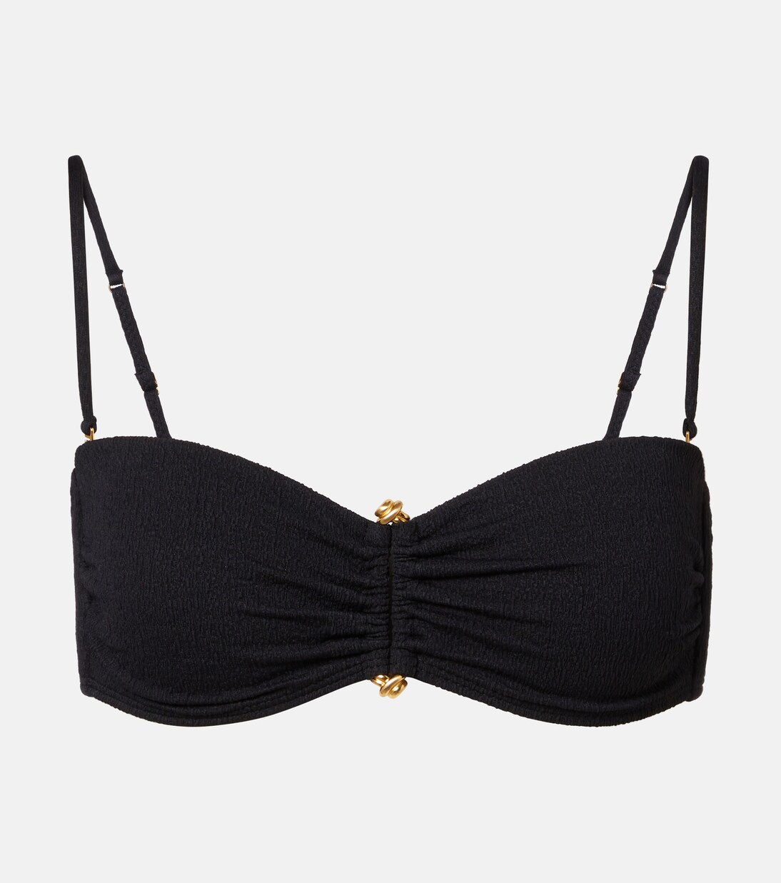 Top de bikini bandeau Nika adornado | ViX Paula Hermanny