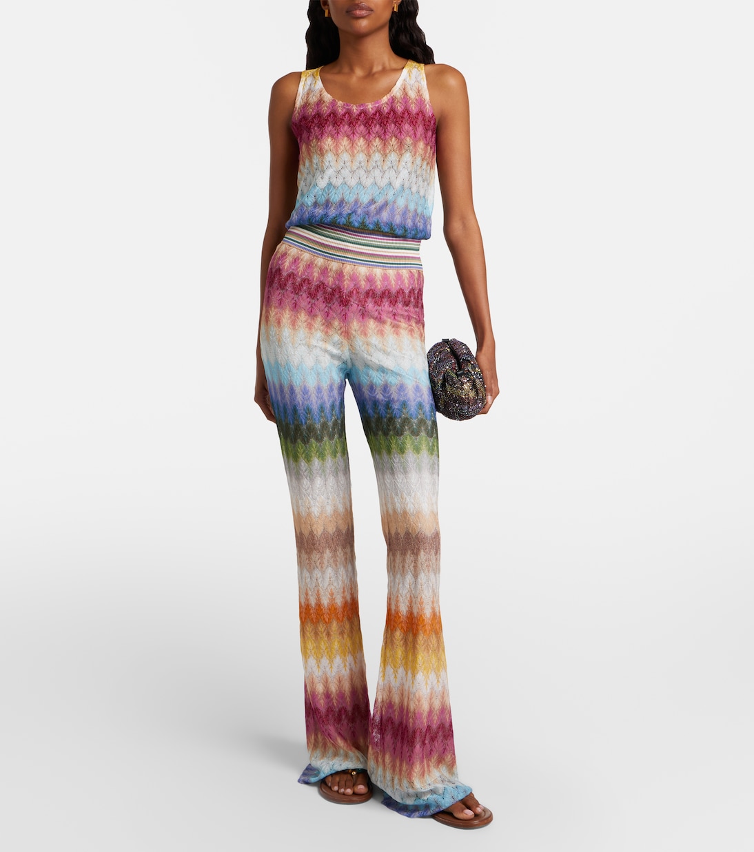Knitted flared pants | Missoni