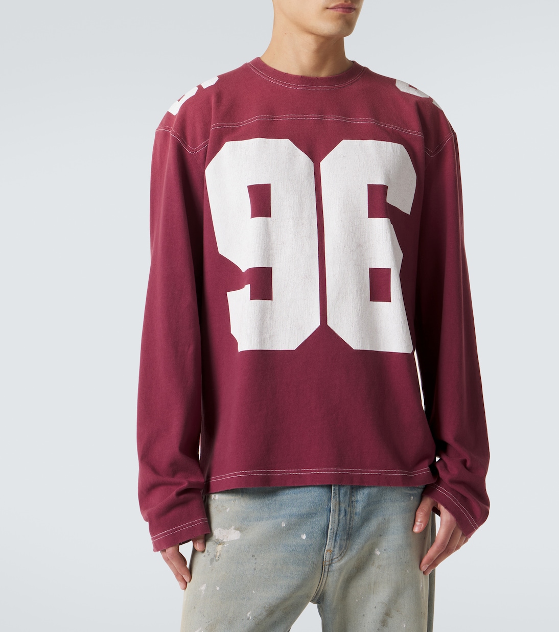 Printed cotton jersey T-shirt | Acne Studios