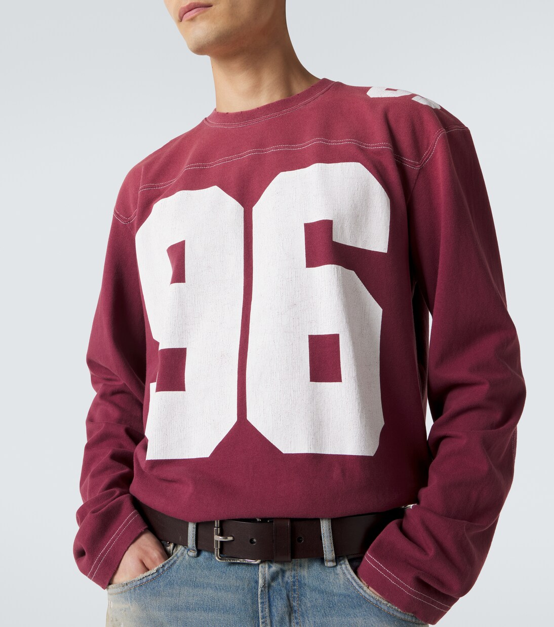 Printed cotton jersey T-shirt | Acne Studios
