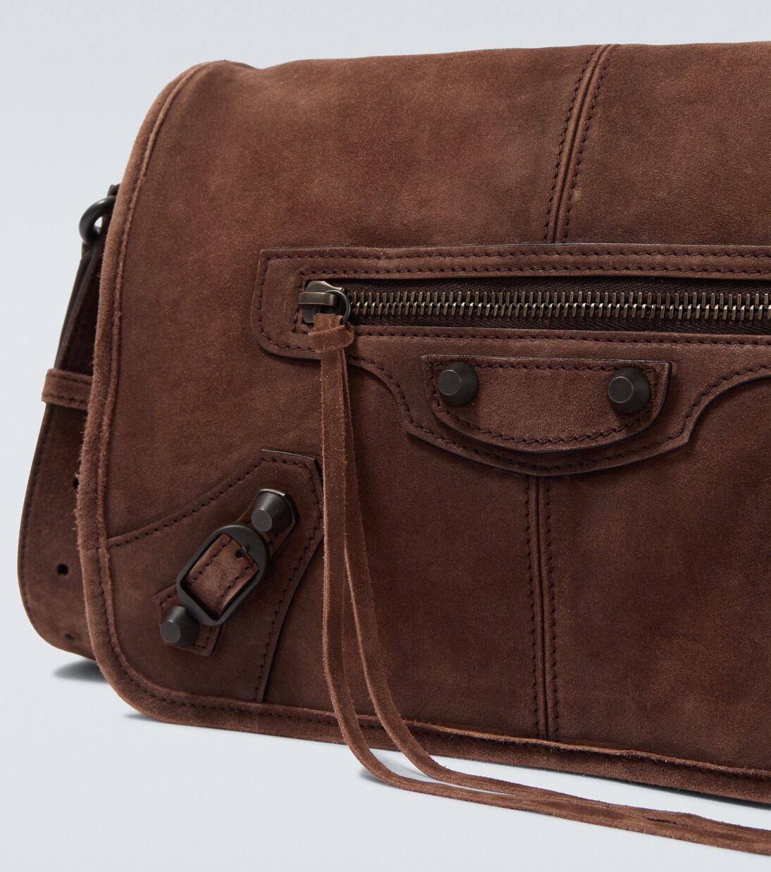 Messenger Bag Le City Small aus Veloursleder | Balenciaga