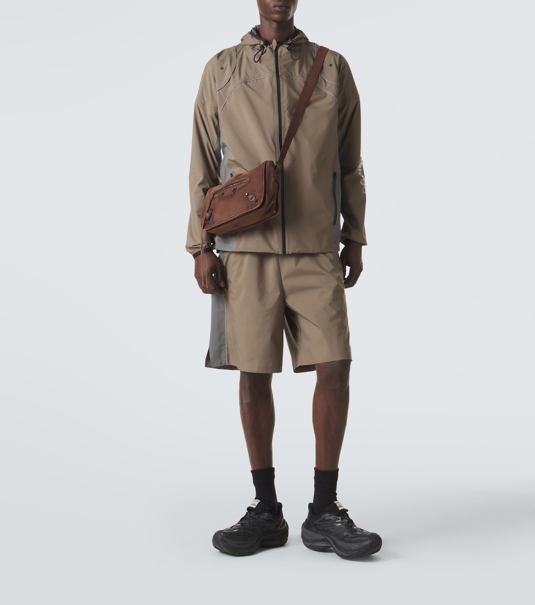 Messenger Bag Le City Small aus Veloursleder | Balenciaga