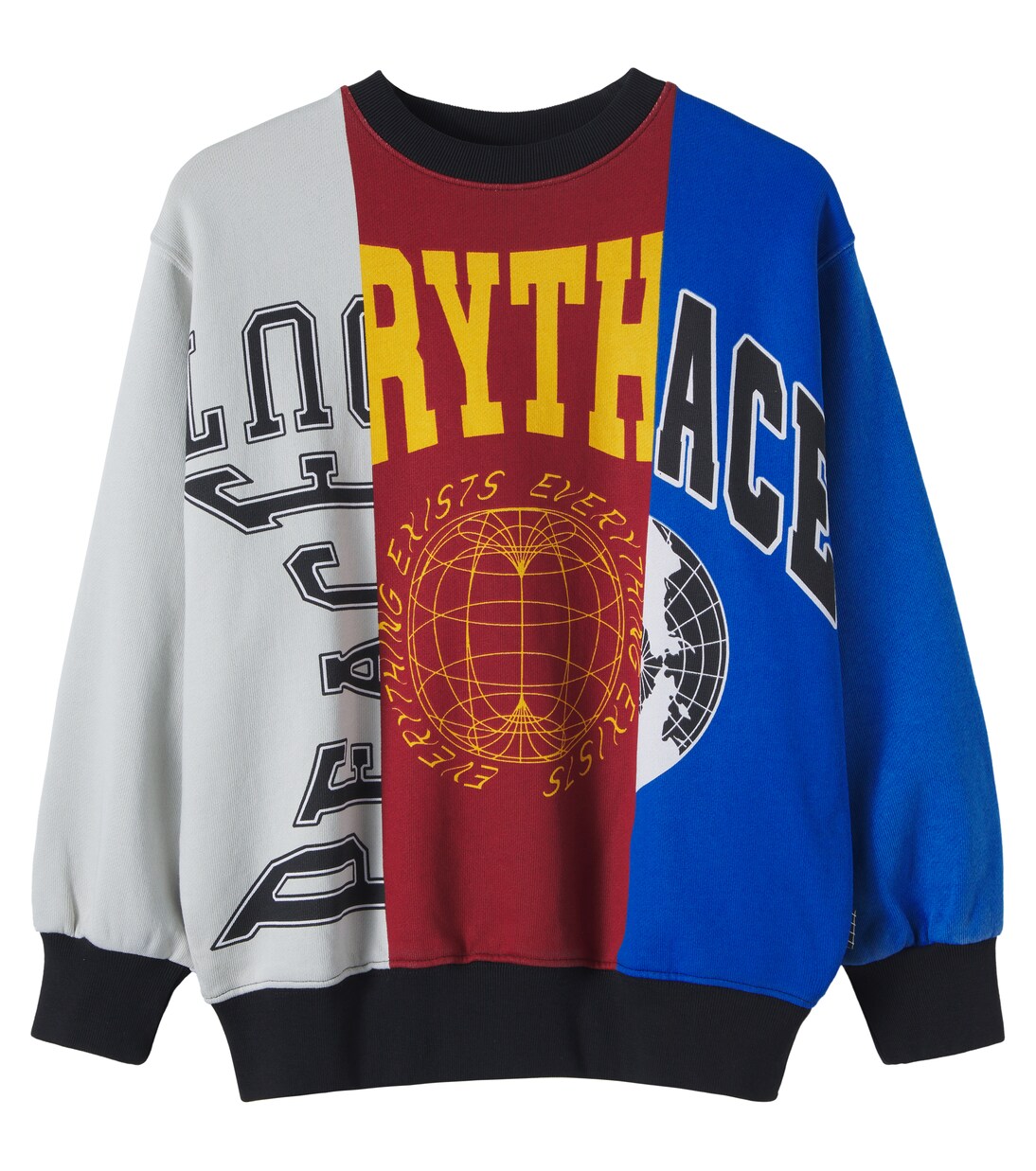 Monti printed cotton jersey sweatshirt | Molo