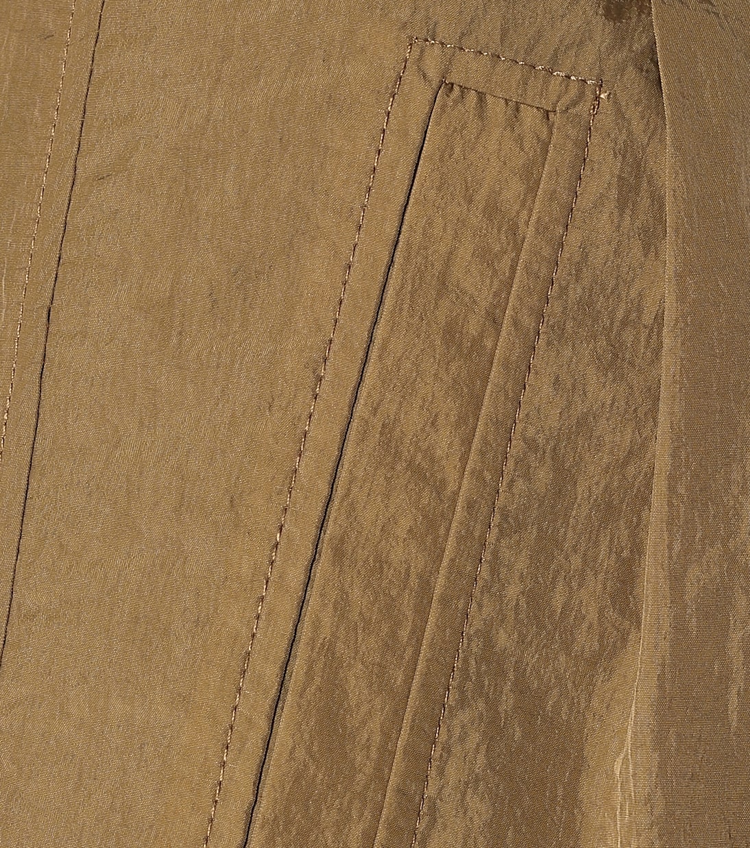 Pantalon droit Tech à taille haute | Ganni