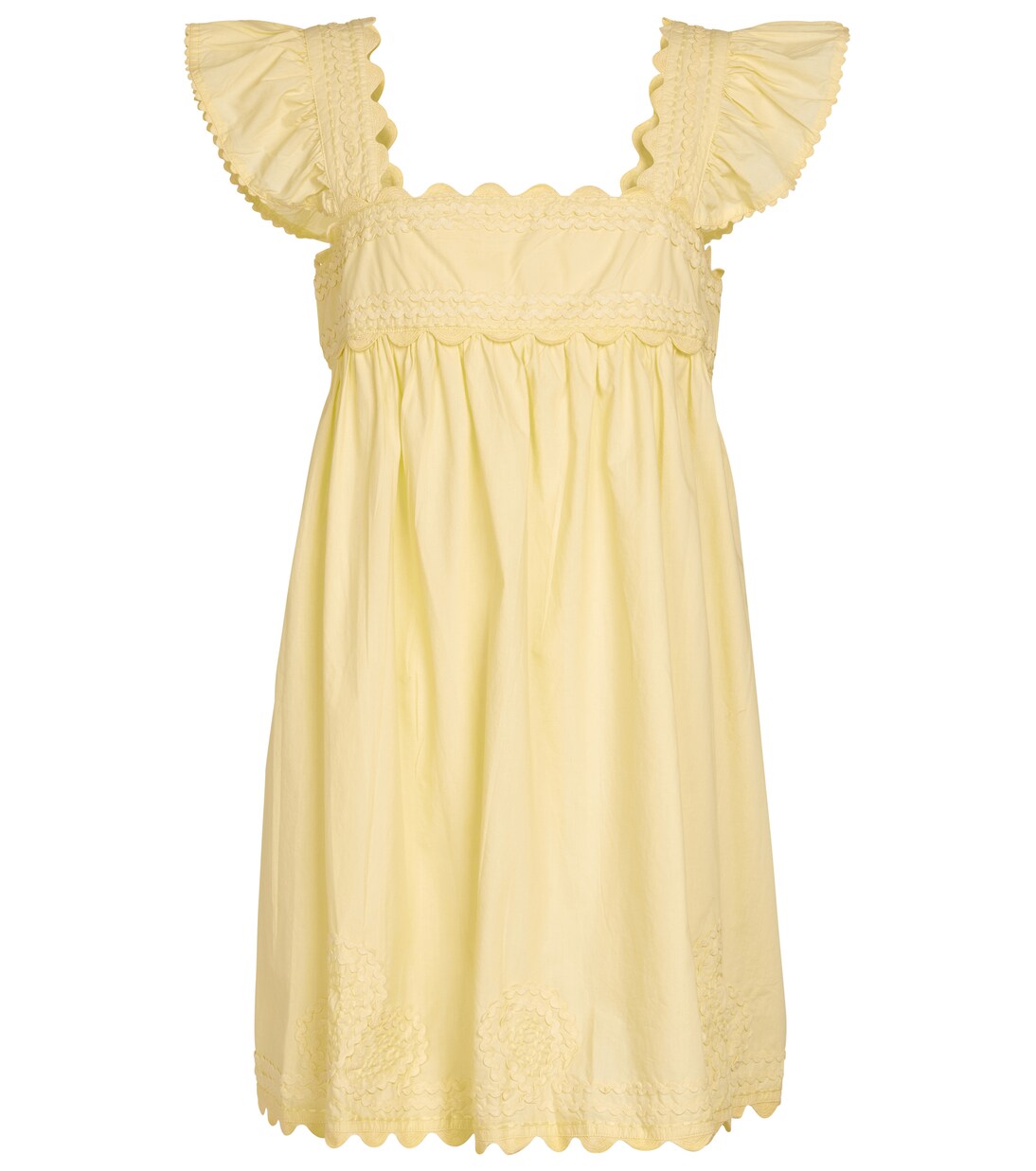 Cotton minidress | Juliet Dunn